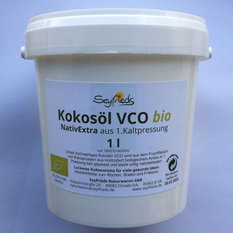 Kokosöl NativExtra 1.Kaltpressung VCO